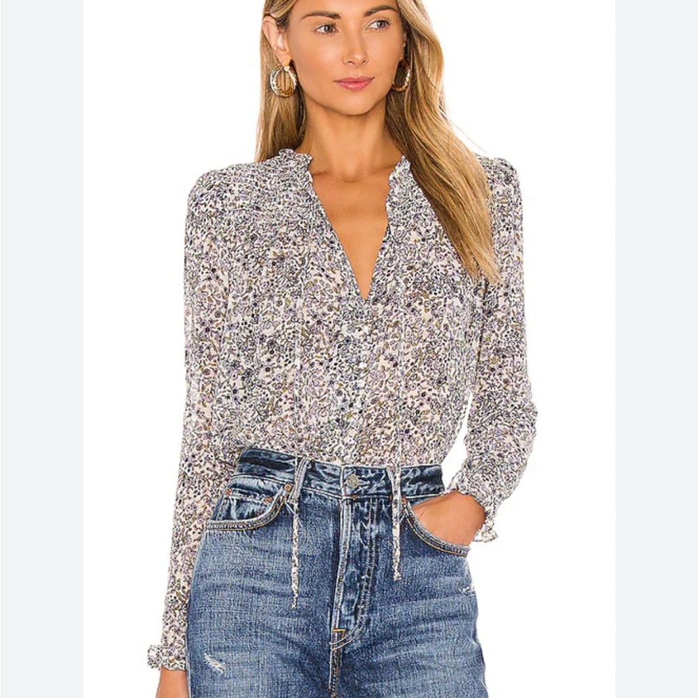 Floral Print Women's Top